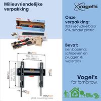 Vogel&apos;S TVM 3205 Vaste tv-beugel TV beugel Zwart - thumbnail