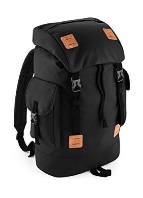 Atlantis BG620 Urban Explorer Backpack - Black/Tan - 32 x 49 x 17 cm