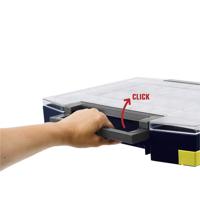 raaco Boxxser 55 6x6-14 Assortimentskoffer (l x b x h) 323 x 354 x 55 mm Aantal vakken: 14 Inhoud 1 stuk(s) - thumbnail