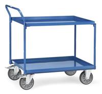Fetra Hauptartikel 4922 Tafelwagen Afleider Staal Poedercoating Laadvermogen (max.): 400 kg Stralend blauw (RAL 5007) - thumbnail