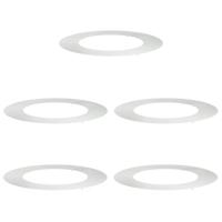 VidaXL Geschikt voor platte boomringen 5 pcs zilver ø50 / 80 cm - thumbnail