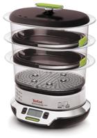 Tefal VS4003 stomerkoker 3 mand(en) Vrijstaand 1800 W Zwart, Groen, Metallic - thumbnail