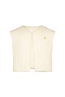Le Chic Zomer gilet meisjes Ivoor wit - pailletten - Eloise - thumbnail