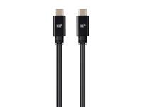 Monoprice USB C 3.2 Gen2 kabel - 1 meter (3,3 voet) - zwart | 10 Gbps, 5A, Type C, Ultra Compact, compatibel met Apple iPad/Xbox One/PS5/Switch/Android en meer - thumbnail