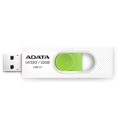 ADATA UV320 USB flash drive 32 GB USB Type-A 3.2 Gen 1 (3.1 Gen 1) Groen, Wit