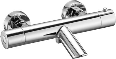 Saqu Eurotrend thermostatische badkraan chroom