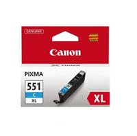 Canon inktcartridge CLI-551C-XL, 695 pagina&apos;s, OEM 6444B001, cyaan - thumbnail