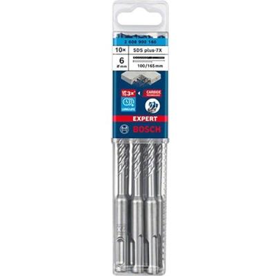 Bosch Accessoires Expert SDS plus-7X hamerboor 6 x 100 x 165 mm - 10 stuk(s) - 2608900160