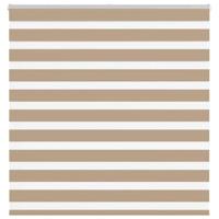 Zebra Blind 145x150 cm stofbreedte 140,9 cm polyester zandbruin - thumbnail