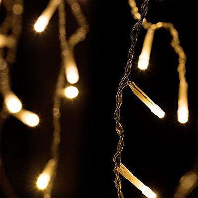 Regenlicht ketting LED Kerstmis warm wit 10m met afstandsbediening