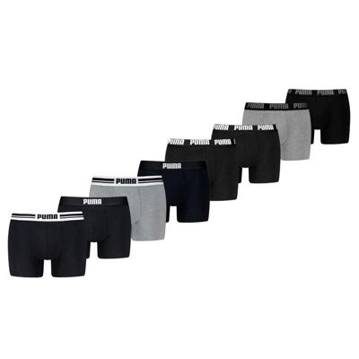 Puma Boxershorts 8-pack Black/Grey-L