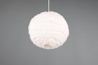 Trio Stoffen hanglampFurry crème Ø 50cm - R31581901 - thumbnail
