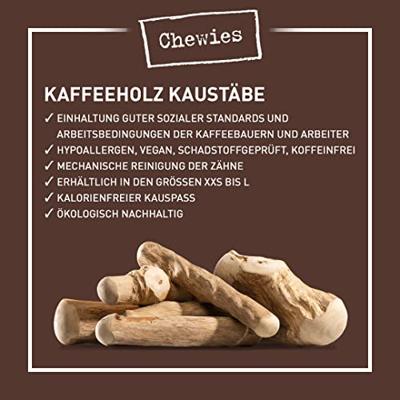 Koffiehout-kauwstok xs 1st - thumbnail