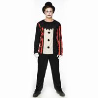 Scary Clown kostuum heren - thumbnail