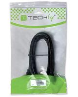 Kabel USB 2.0 A stekker/B stekker schuin 1 m - thumbnail