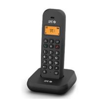 SPC Art – draadloze telefoon met verlicht display, beller-ID, handsfree, telefoonboek, mute-modus, gap en eco-modus, zwart - thumbnail