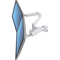 Ergotron LX Dual Arm Side by Side Desk Mount Monitor-tafelbeugel Aantal monteerbare displays: 2 Display(s) 38,1 cm (15) - 68,6 cm (27) Wit In hoogte - thumbnail