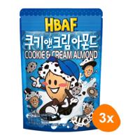 HBAF - Cookie & Cream Almond - 3x 120g - thumbnail