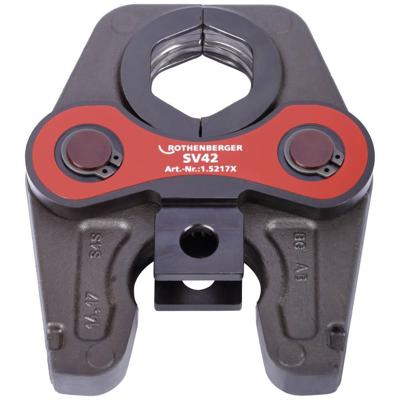 Rothenberger Werkstukklem | 32-34 kN nominale wijdte 42 mm | metaal/non-ferrometaal voor | ROMAX 4000, ROMAX 3000 AC, ROMAX AC ECO | 1 stuk - 015217X