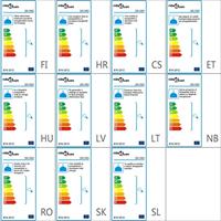 VidaXL Plafondlamp met kralen rond e14 wit - thumbnail