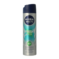 Nivea Men deodorant spray fresh kick 150 Milliliter - thumbnail