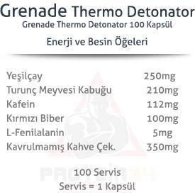 Grenade Thermo Detonator 100caps