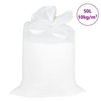 VidaXL Zitzakvulling eps 50 l wit 10 kg/m³ - thumbnail