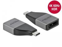DeLOCK 64120 USB grafische adapter 3840 x 2160 Pixels Grijs - thumbnail