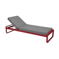 Fermob Bellevie Premium Sunlounger ligbed Chili - thumbnail