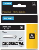 DYMO 1805432 labelprinter-tape Wit op zwart - thumbnail