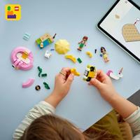 Lego Friends 42658 Zwembadfeestje met Flamingo en Eenhoorn - thumbnail