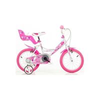 Dino Bikes Dino meisjesfiets little heart 16 inch - thumbnail