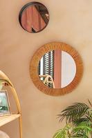 J-Line miroir Rond Bord - métal - noir - small - Ø 30 cm - thumbnail