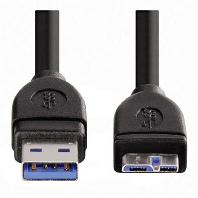 Hama micro-USB 3.0-kabel afgeschermd 0,75 m