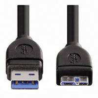 Hama micro-USB 3.0-kabel afgeschermd 0,75 m - thumbnail