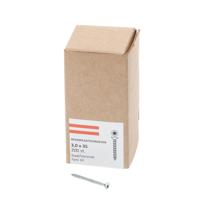 Hoenderdaal Fasteners Hoenderdaal spaanplaatschroef verzinkt platkop voldraad torx tx10 3.0x35 | 200 stuks - 0206.01.13401 - thumbnail