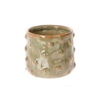 Bloempot Bozzola Ø11,5xh11cm olijfgroen - thumbnail