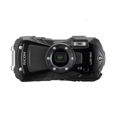 Ricoh WG-80 zwarte waterdichte digitale camera - schokbestendig vorstbestendig drukbestendig 03122