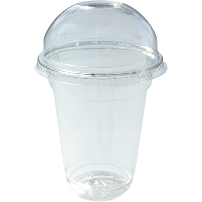 Saladeshaker | 300ml | incl. Deksel | pET | transparant | 400 stuks