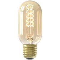 LED volglas Flex Filament buismodel lamp 220-240V 3,8W 250lm E27 T45x110 Goud 2100K Dimbaar Calex - Calex - thumbnail