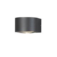 Wandlamp Gela aluminium donkergrijs 2x6W 3000K 980 Lumen 7882-370 Konstsmide - thumbnail
