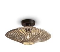 GOOD&MOJO Plafondlamp 'Zanzibar' Rotan, 40cm, kleur Wit - thumbnail