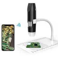 316 50-1000X instelbare Smart WiFi USB digitale Microscoop (zwart) - thumbnail