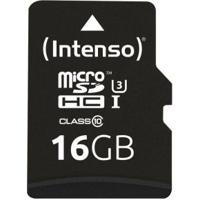 Intenso Professional microSDHC-kaart 16 GB Class 10, UHS-I Incl. SD-adapter - thumbnail