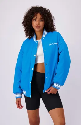 Black Bananas Royal Bomber Jack Dames Blauw - Maat XS - Kleur: Blauw | Soccerfanshop