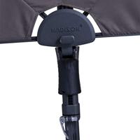 Madison balkonparasol sun wave 270x150 cm saffierblauw - thumbnail