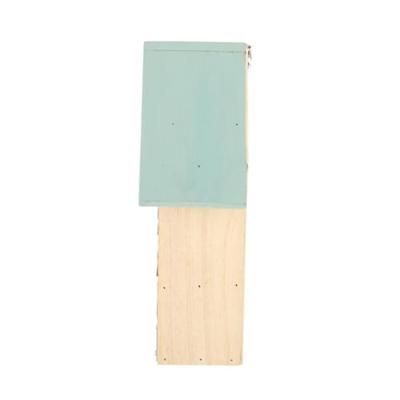 Esschert Design Houten Insectenhotel 10x24x29 cm Naturel/Mintgroen - thumbnail
