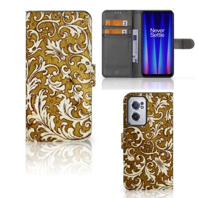Wallet Case OnePlus Nord CE 2 Barok Goud Wallet Case OnePlus Nord CE 2 Barok Goud