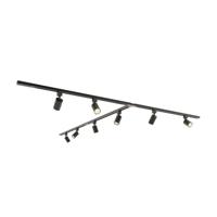 Taros Railverlichting Pakket - T-vorm - 4x 1m rail - 8 railspots - Incl. 2700K GU10 - IP20 - Modulair - 230V - thumbnail