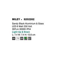 Lyora Design wandlampMiley zwart - 9202262 - thumbnail